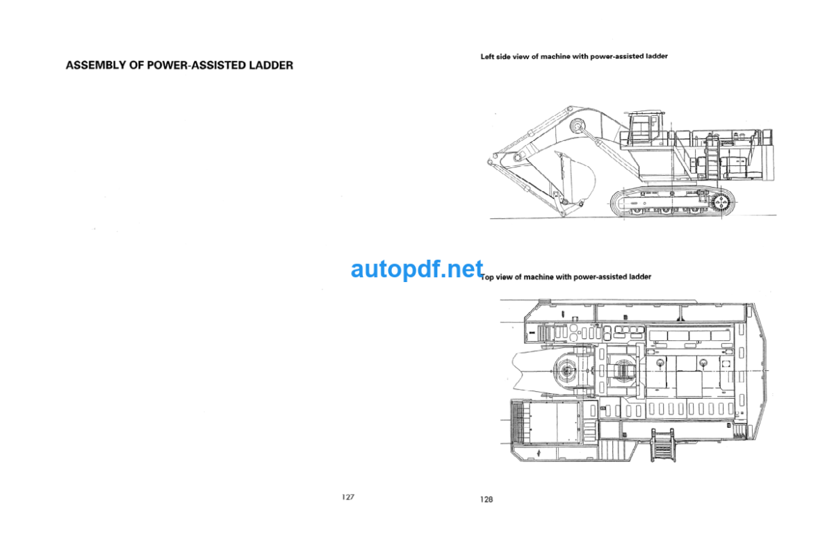 HYDRAULIC EXCAVATOR PC1800-6 Field Assembly Manual