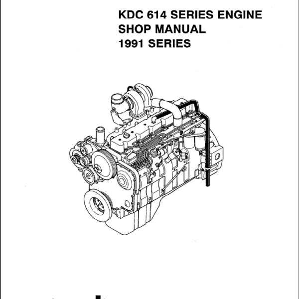 KDC 614 SERIES Engine Shop Manual