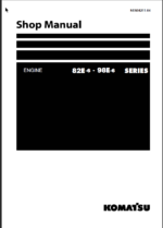 82E-6 - 98E-6 SERIES Engine Shop Manual