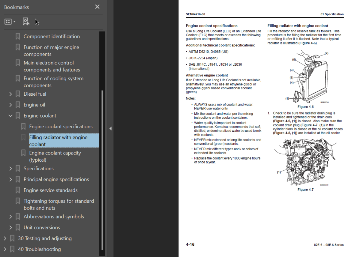 82E-6 - 98E-6 SERIES Engine Shop Manual