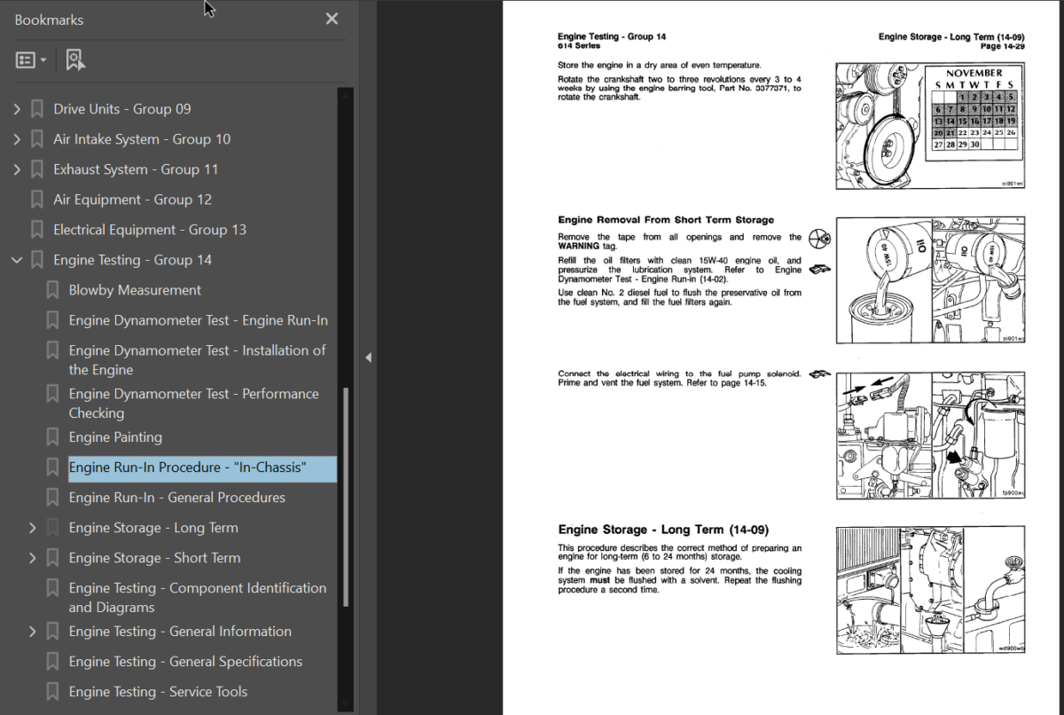 KDC 614 SERIES Engine Shop Manual