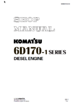 6D170-1 SERIES Diesel Engine (2) Shop Manual