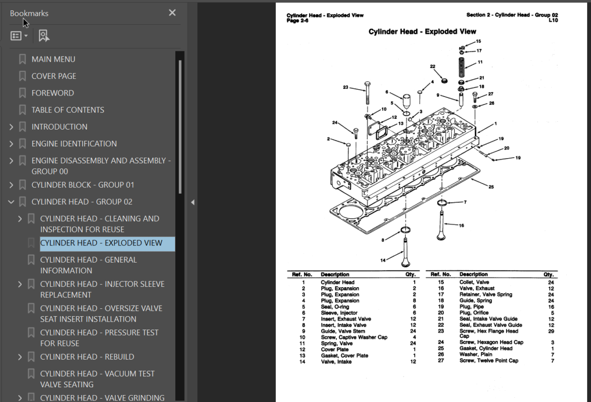 L10 SERIES Engines Shop Manual