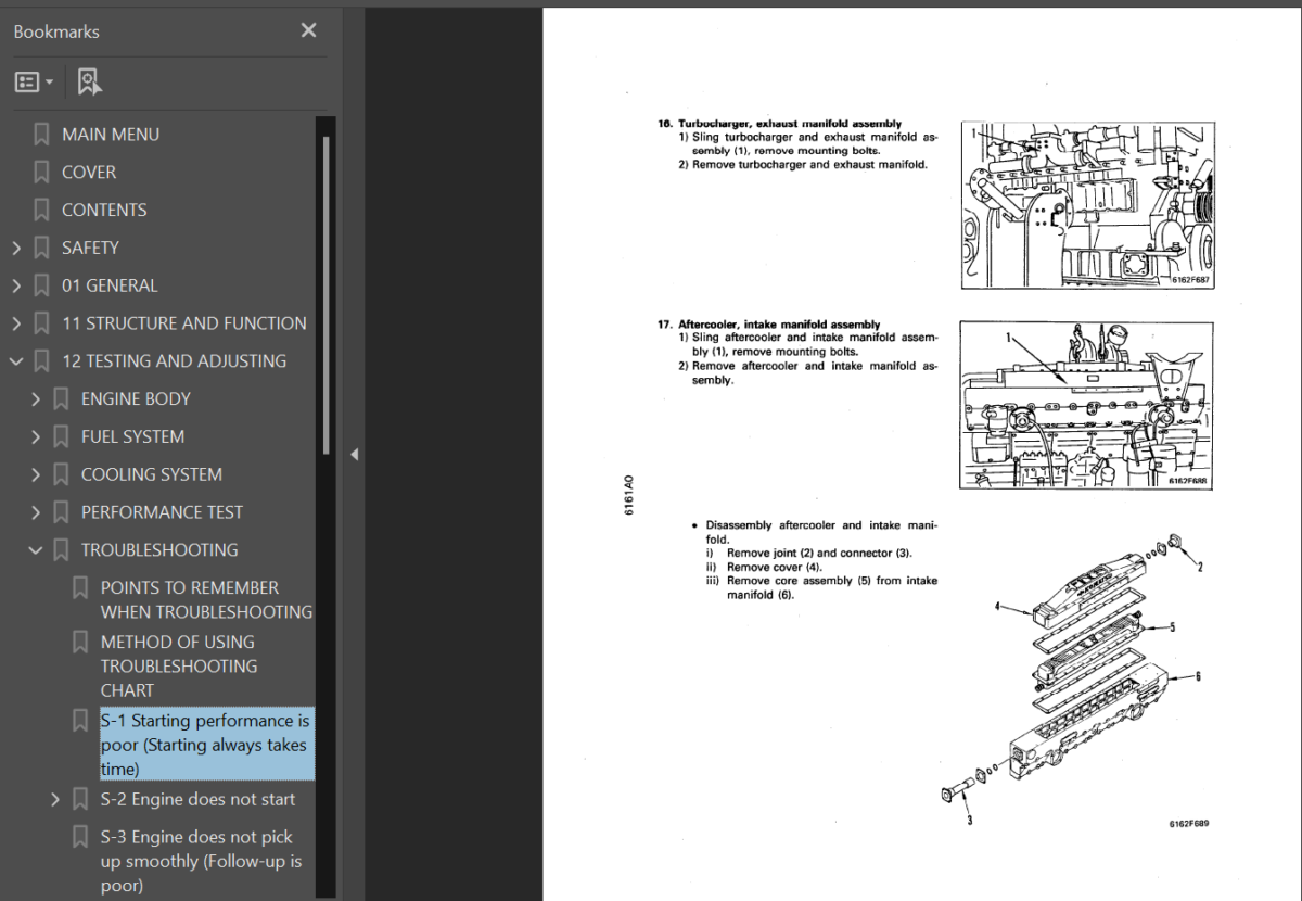 6D170-1 SERIES Diesel Engine (2) Shop Manual