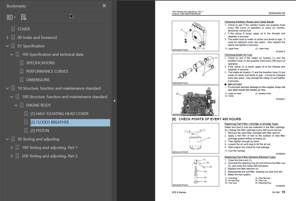 67E-2 SERIES Engine Shop Manual