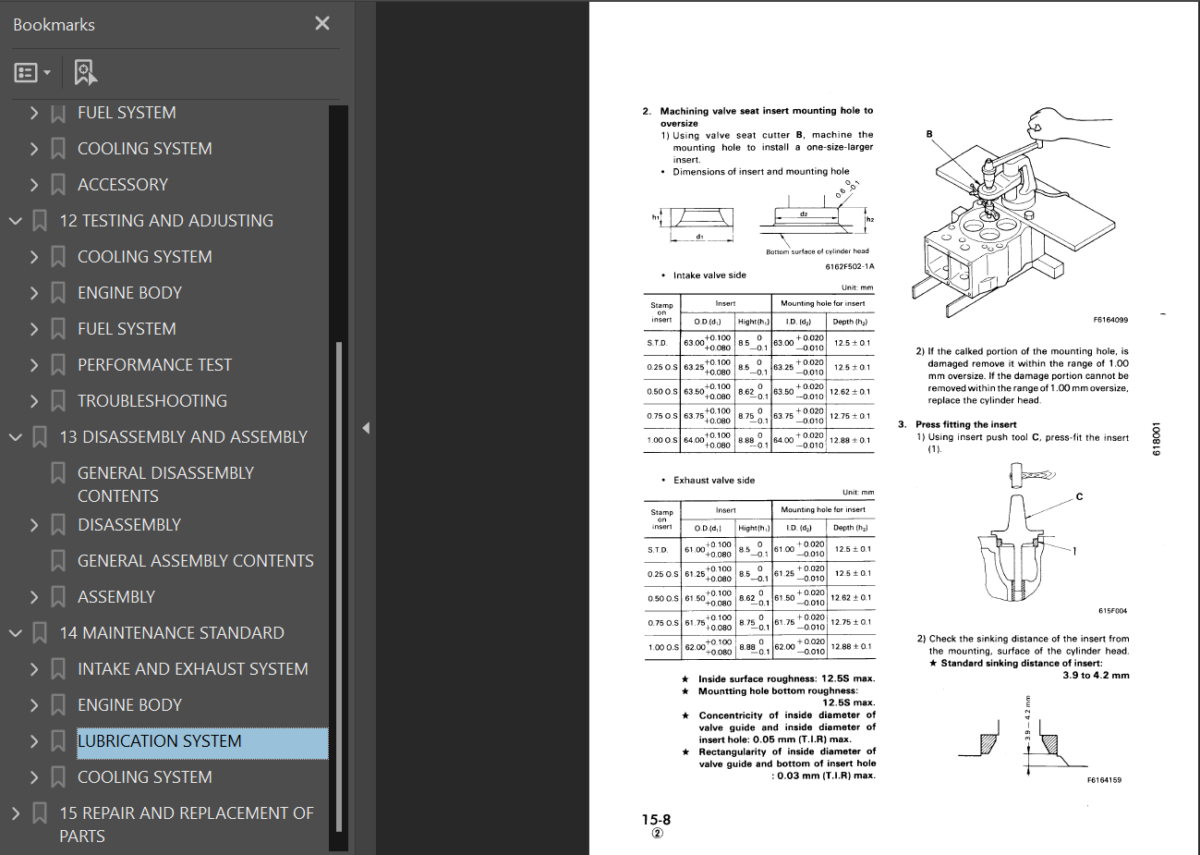 125E -7 SERIES Engine Shop Manual