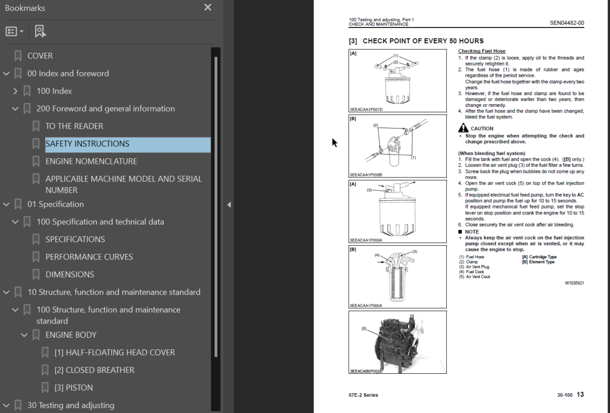 67E-2 SERIES Engine Shop Manual