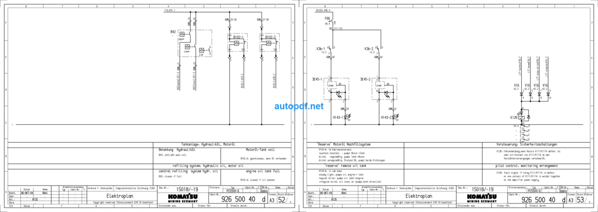 HYDRAULIC EXCAVATOR PC5500-6 (SN 15019) Shop Manual