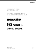 95 SERIES Diesel Engine (SEBE61460114) Shop Manual