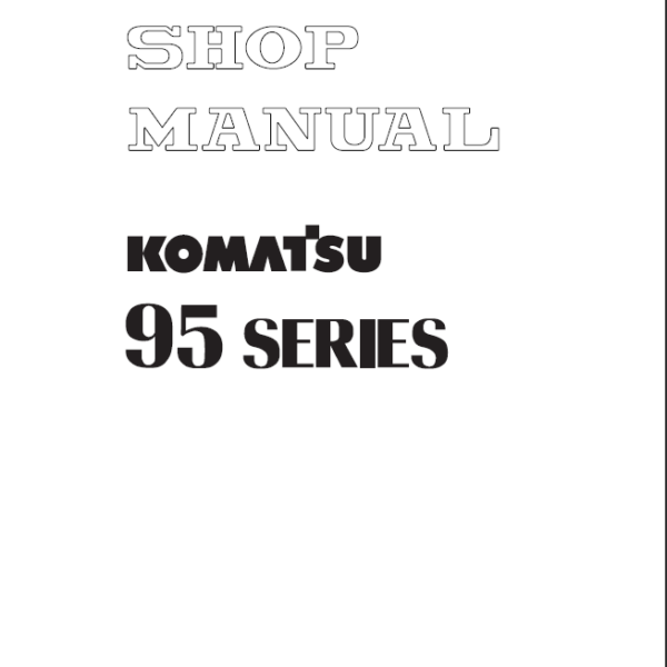 95 SERIES Shop Manual