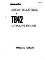 TB42 Gasoline Engine Shop Manual