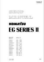 EG SERIES II Shop Manual