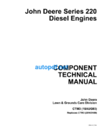 220 Series Diesel Engines Component Technical Manual (CTM3)