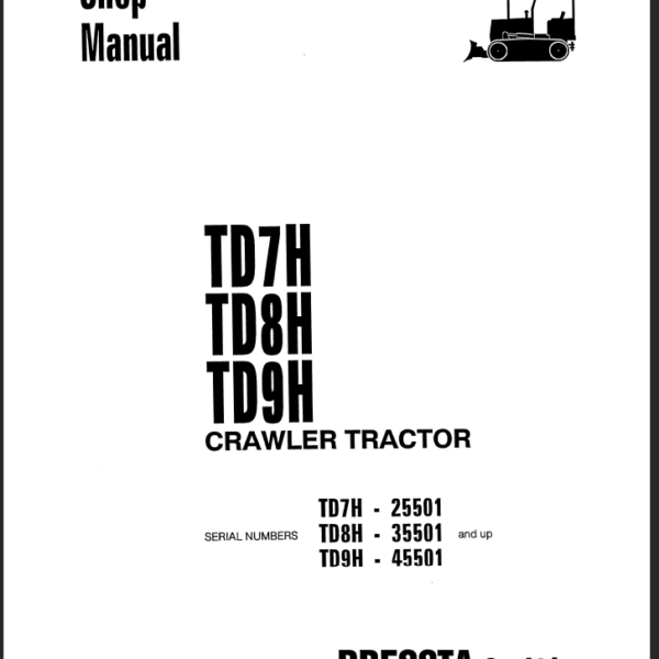 TD7H TD8H TD9H Shop Manual