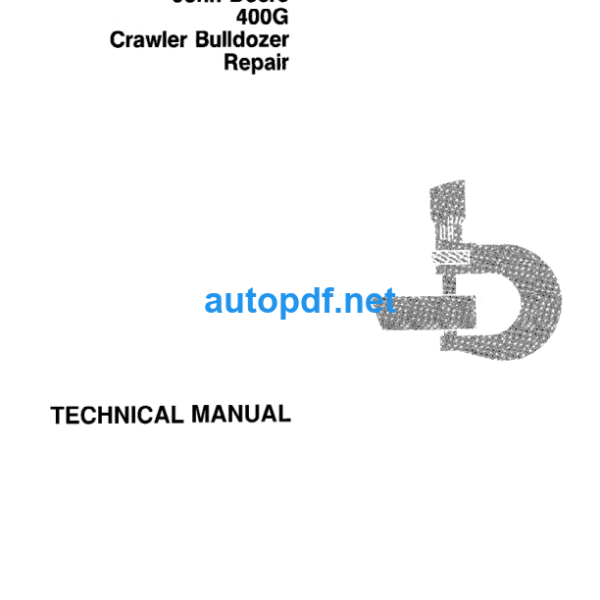 400G Crawler Bulldozer Repair Technical Manual (TM1412)