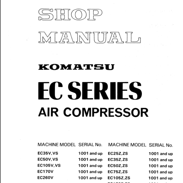 ECSERIES Shop Manual