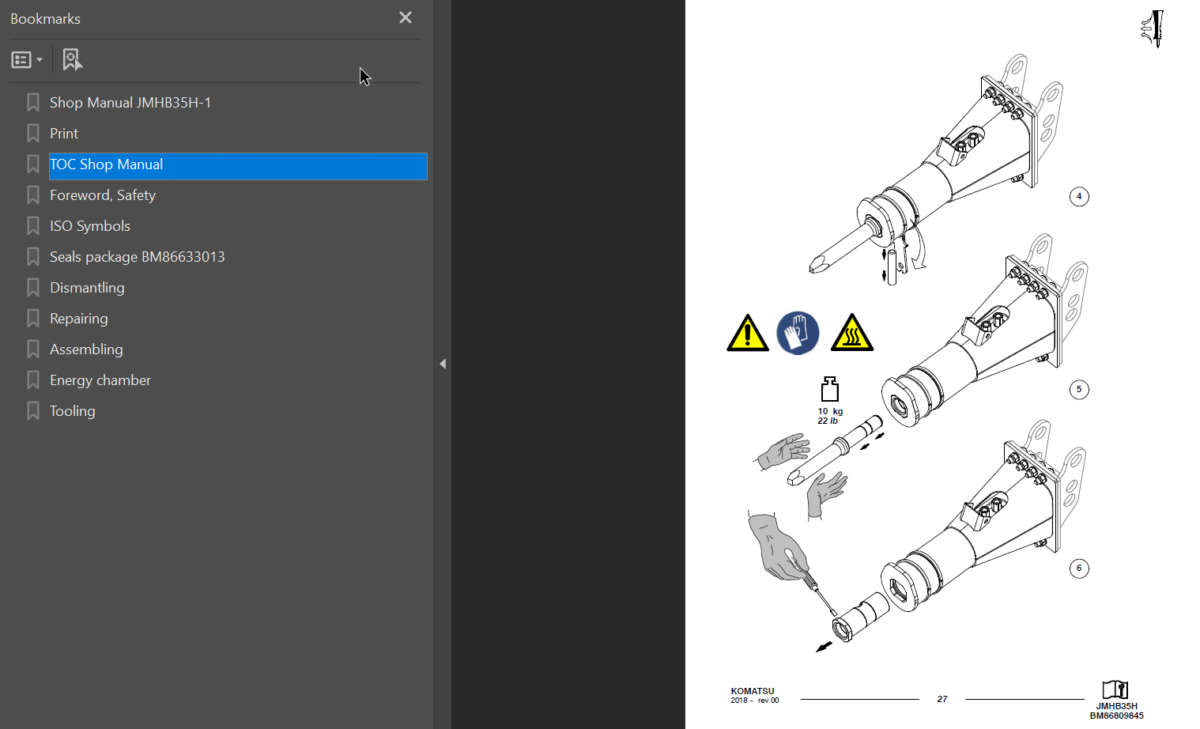 JMHB35H-1 (SEN06668-00) Shop Manual