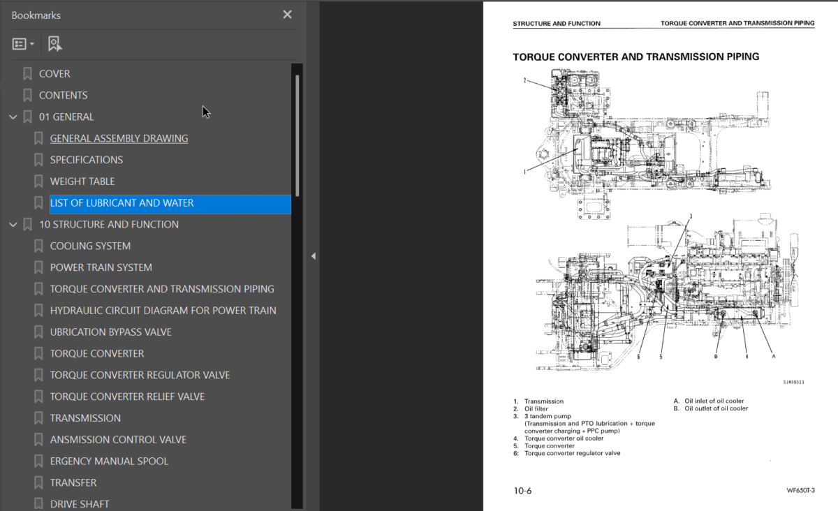 WF650T-3 Shop Manual