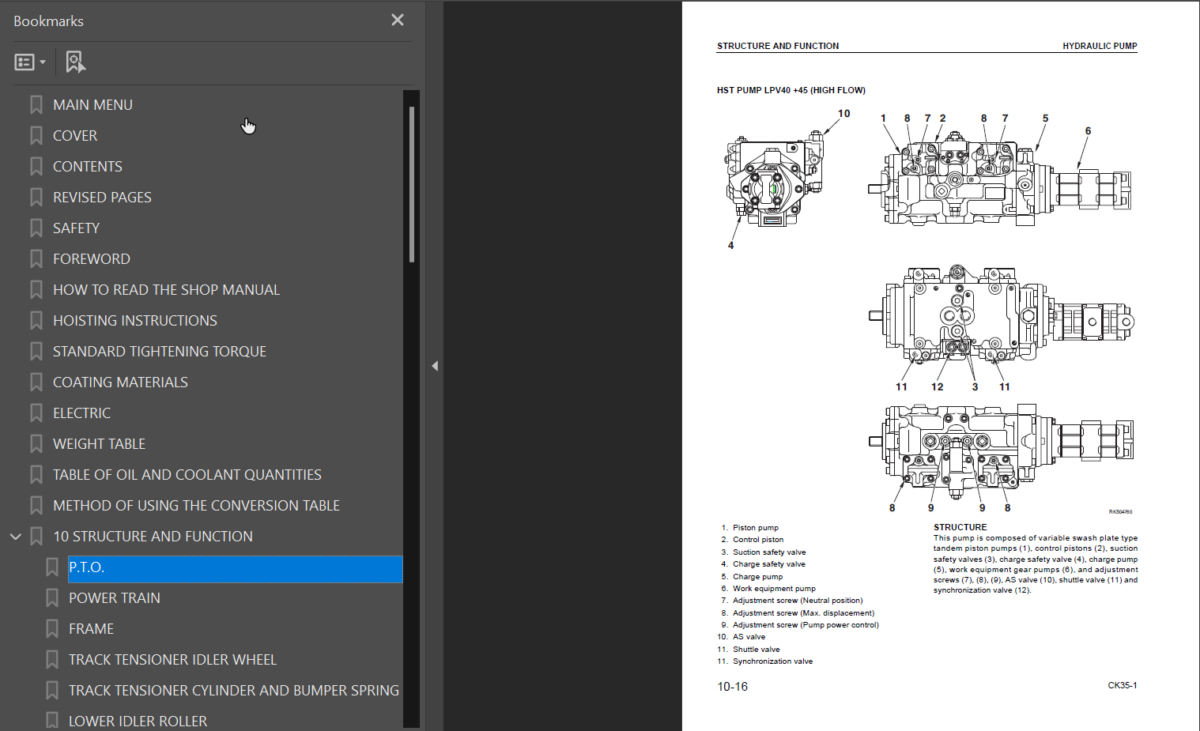 CK30-1 Shop Manual