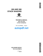 200 and 300 Stack Wagons Technical Manual (TM1110)