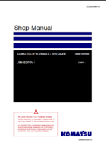 JMHB370V-1 Shop Manual