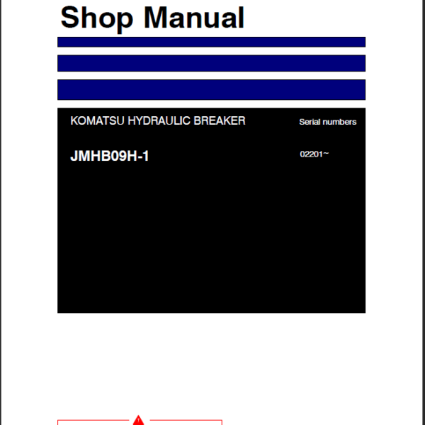 JMHB09H-1 (SEN06664-00) Shop Manual