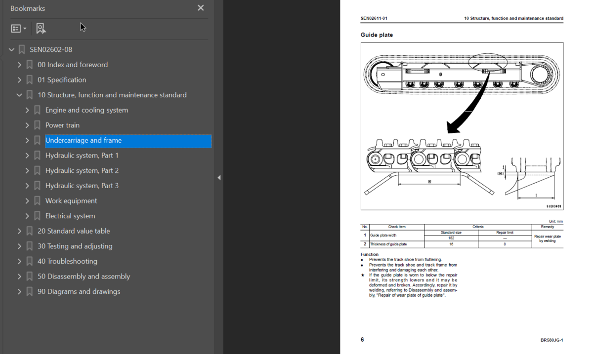 BR580JG-1 Shop Manual