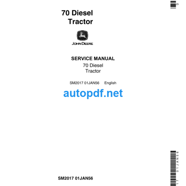 70 Diesel Service Manual (SM2017)