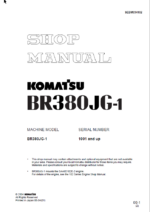 BR380 JG-1 Shop Manual