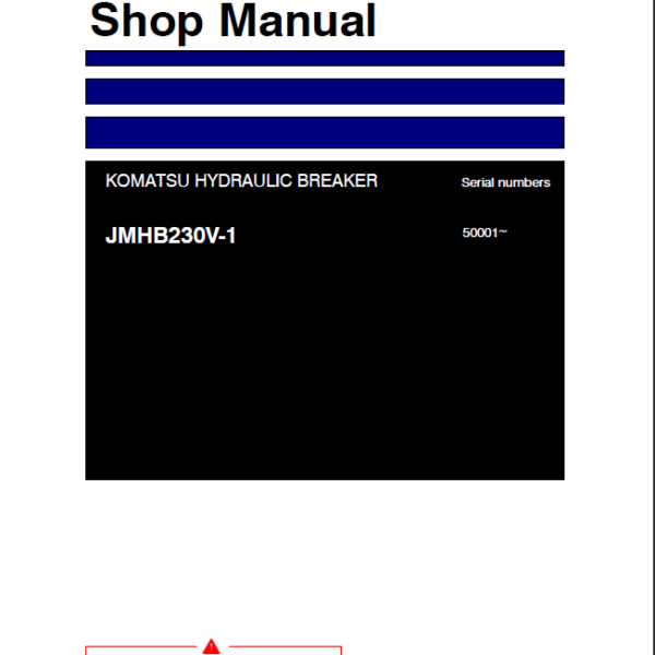 JMHB230V-1 Shop Manual