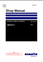 JMHB21H-1 (SEN06667-01) Shop Manual