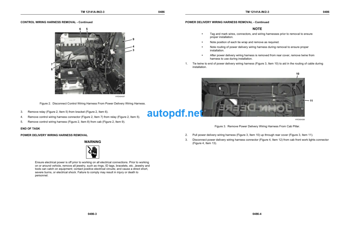 250GR Hydraulic Excavator Technical Manual VOL 3 OF 5 (TM1214A-IN2-3)