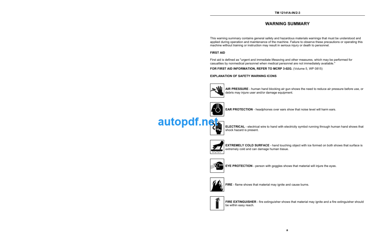 250GR Hydraulic Excavator Technical Manual VOL 3 OF 5 (TM1214A-IN2-3)