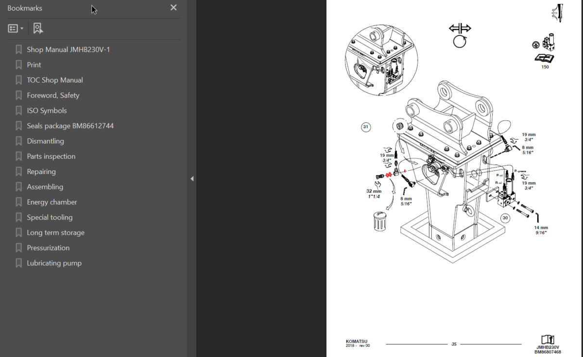 JMHB230V-1 Shop Manual