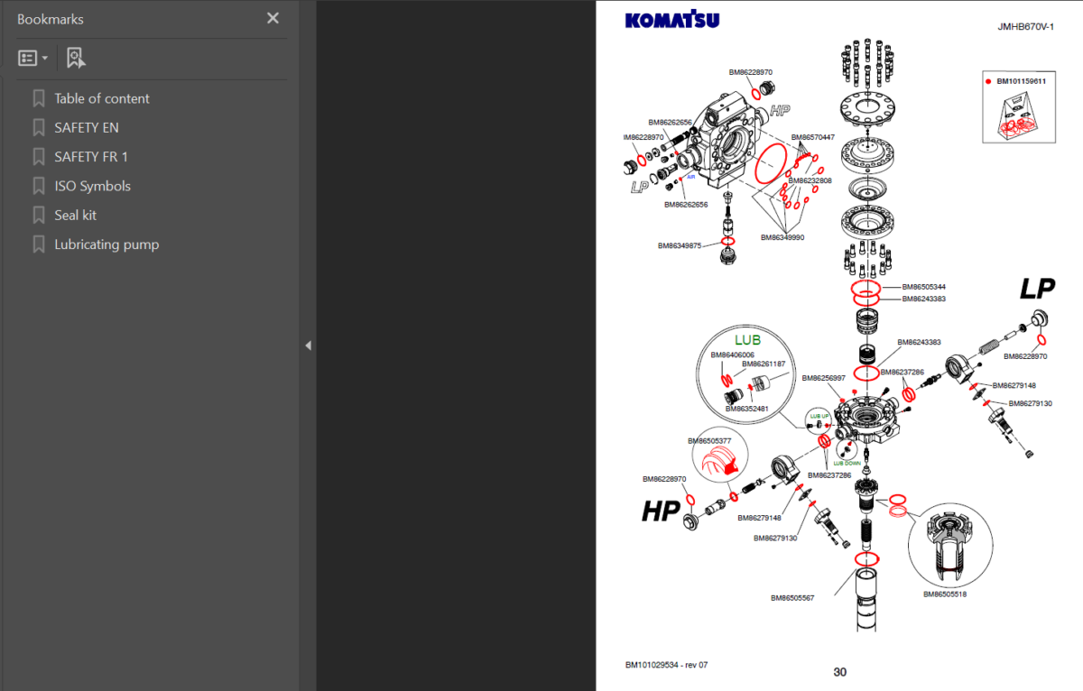 JMHB670V-1 Shop Manual Shop Manual