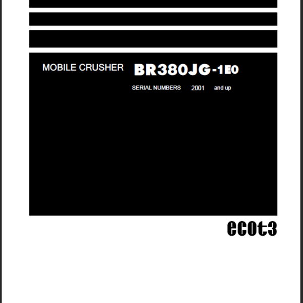 BR380JG-1E0 Shop Manual