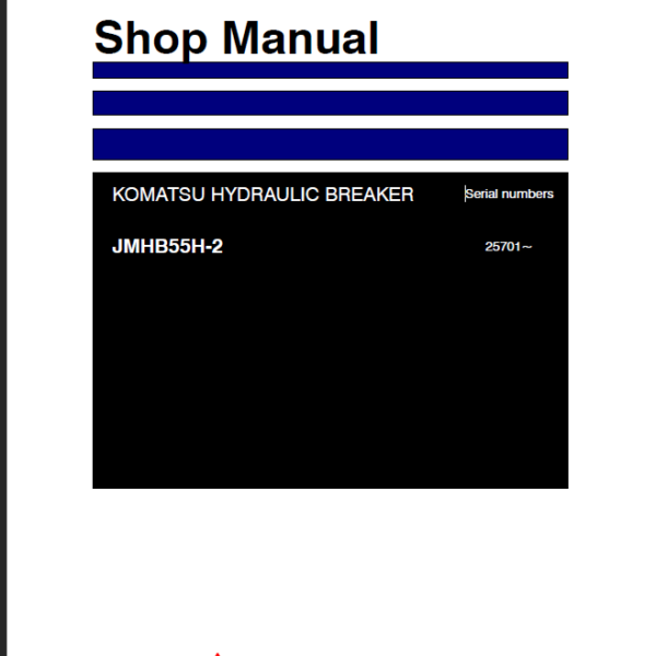 JMHB55H-2 (SEN06927-02) Shop Manual