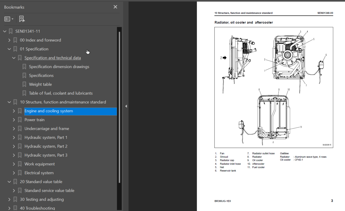 BR380JG-1E0 Shop Manual