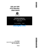 15K and 25K PTO Standby Alternators Technical Manual (TM1119)