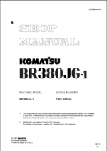 BR380 JG-1 (SEBM034104) Shop Manual