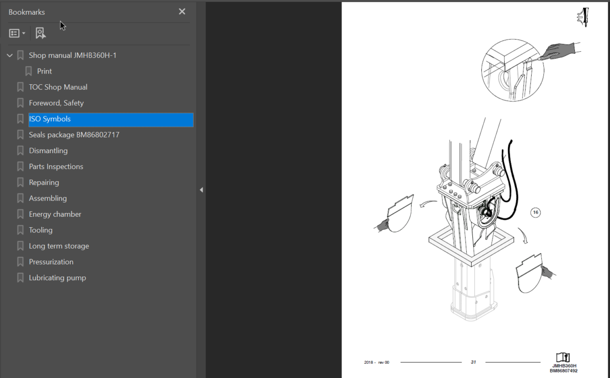 JMHB360H-1 Shop Manual