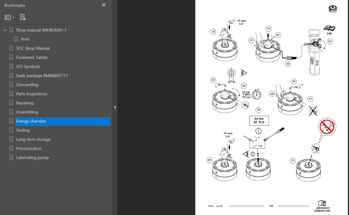 JMHB360H-1 Shop Manual