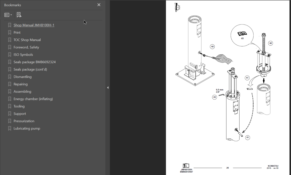 JMHB100H-1 (SEN06673-00) Shop Manual