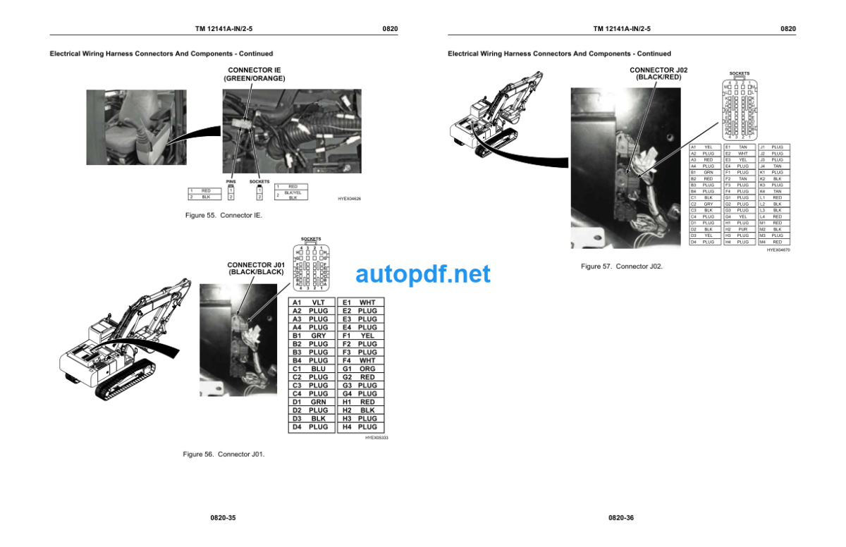 250GR Hydraulic Excavator Technical Manual VOL 5 OF 5 (TM12141A-IN2-5)