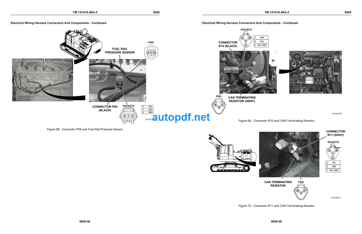 250GR Hydraulic Excavator Technical Manual VOL 5 OF 5 (TM12141A-IN2-5)