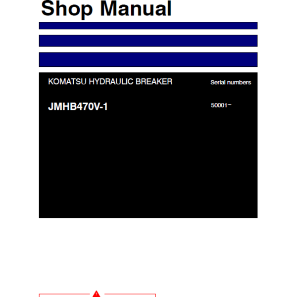 JMHB470V-1 Shop Manual