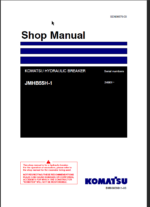 JMHB55H-1 Shop Manual