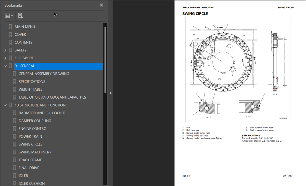 CD110R-1 Shop Manual