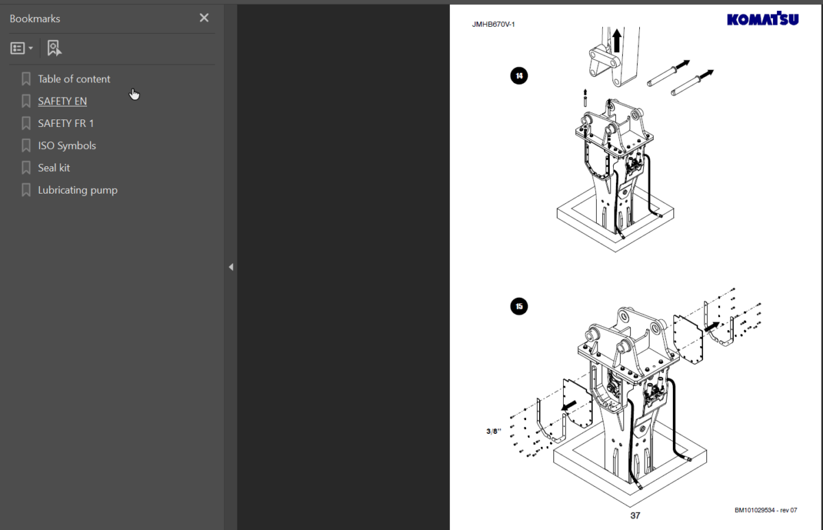 JMHB670V-1 Shop Manual Shop Manual