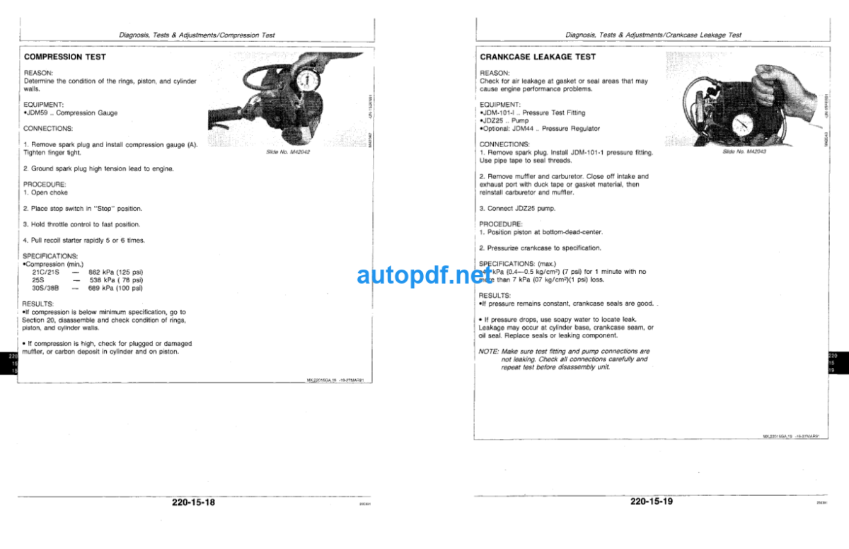 21C 21S 25S 30S 38B Gasoline Line Trimmers and Brush Cutters Technical Manual (TM1494)